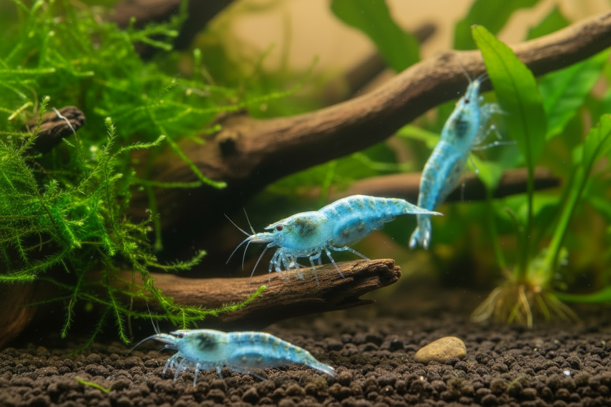 mach die garnelen noch heller von der farbe